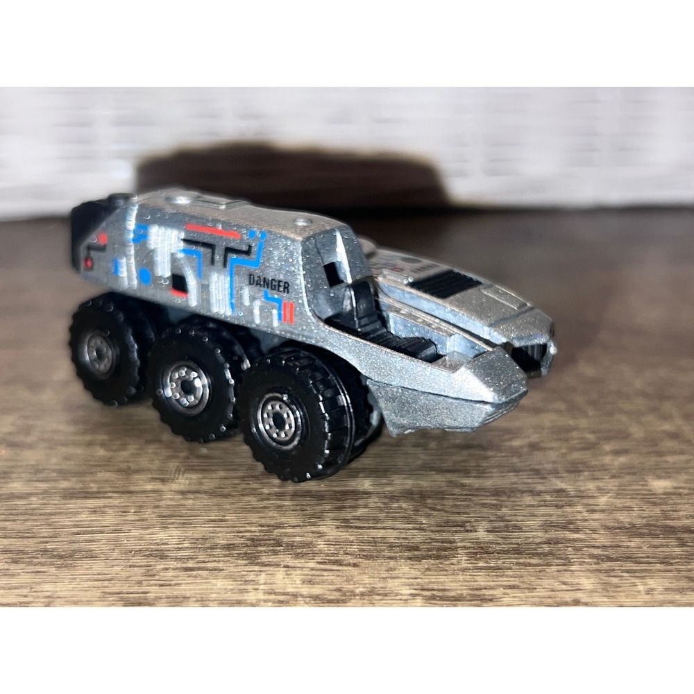 Hot Wheels 1988 Silver Radar‎ Ranger MISSING PIECE Space Play Toy Loose EUC